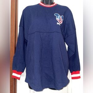Disney Parks Disneyland Mickey Mouse Americana American flag spirit jersey